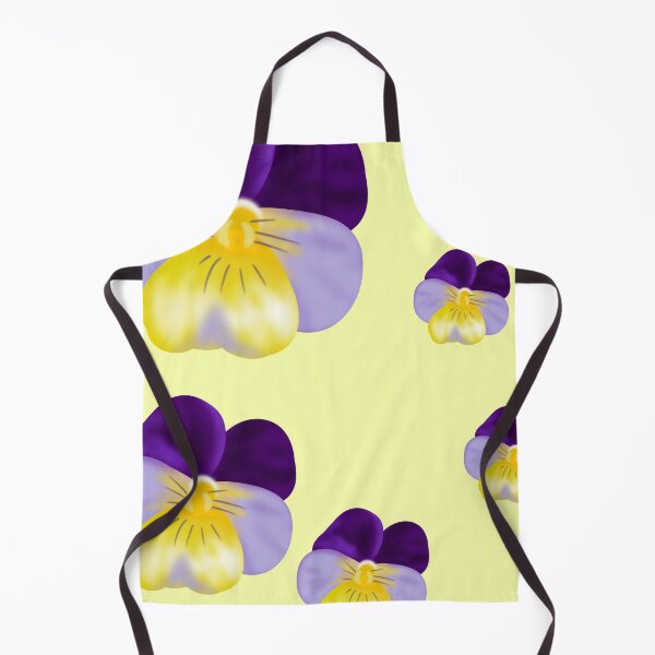 Item preview, Summer Pansies Penséer Flowers Pattern designed and sold by Karen Ekdahl.