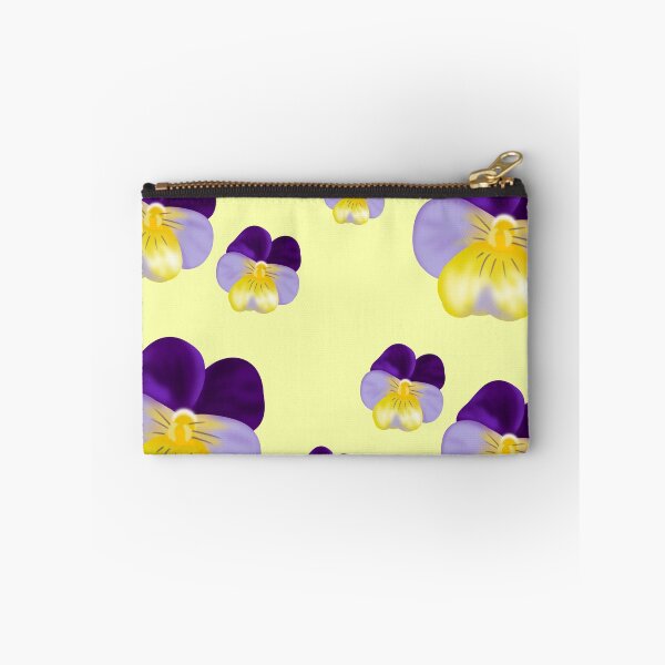 Item preview, Summer Pansies Penséer Flowers Pattern  designed and sold by Karen Ekdahl.