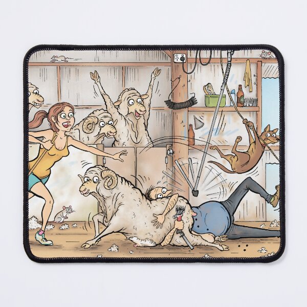 Item preview, Shearing The Rams designed and sold by Jed Dunstan.