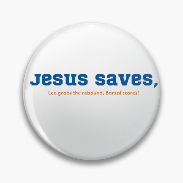 Item preview, Jesus Saves, Barzal Scores! designed and sold by BradburyWorx.