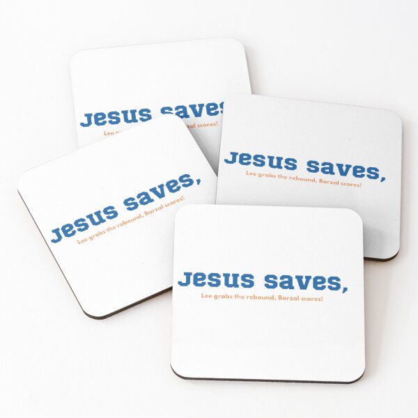 Item preview, Jesus Saves, Barzal Scores! designed and sold by BradburyWorx.
