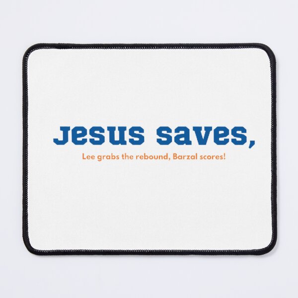 Item preview, Jesus Saves, Barzal Scores! designed and sold by BradburyWorx.