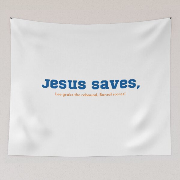 Item preview, Jesus Saves, Barzal Scores! designed and sold by BradburyWorx.