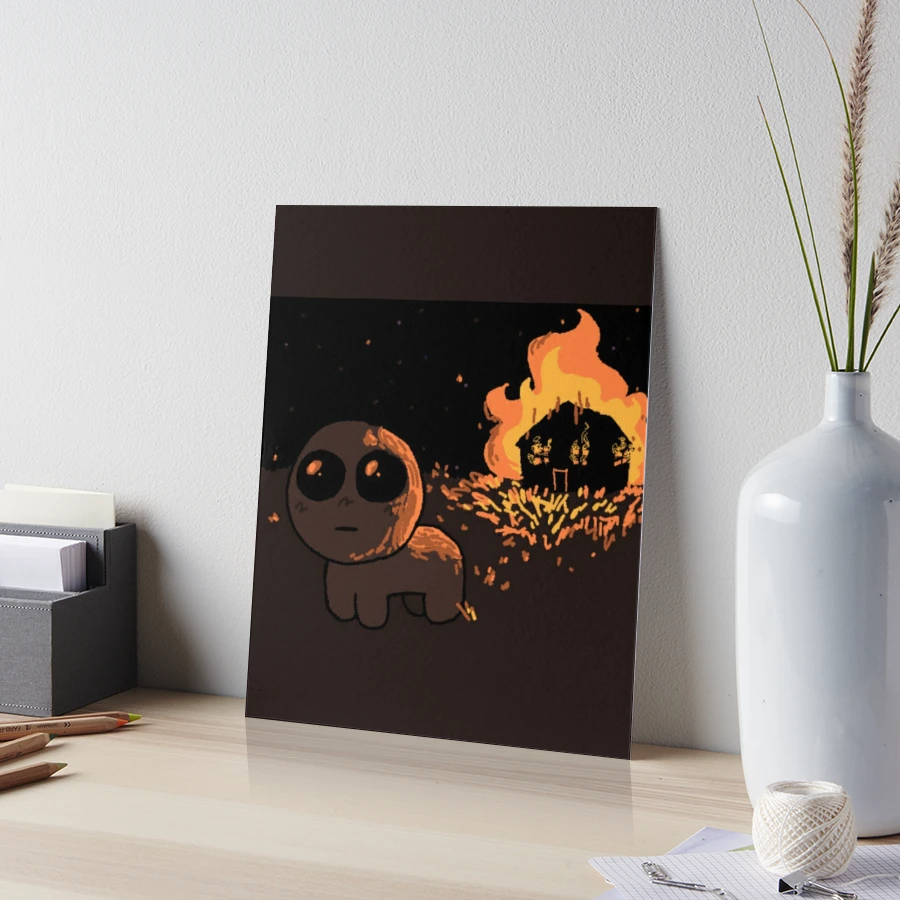 TBH / Autism Creature / Yippee - Tbh burns it all to the ground Art Board  Print for Sale by ALAEEDDINEBHM