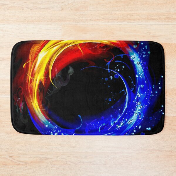 Item preview, Fire and Water 8K designed and sold by KuayStore.
