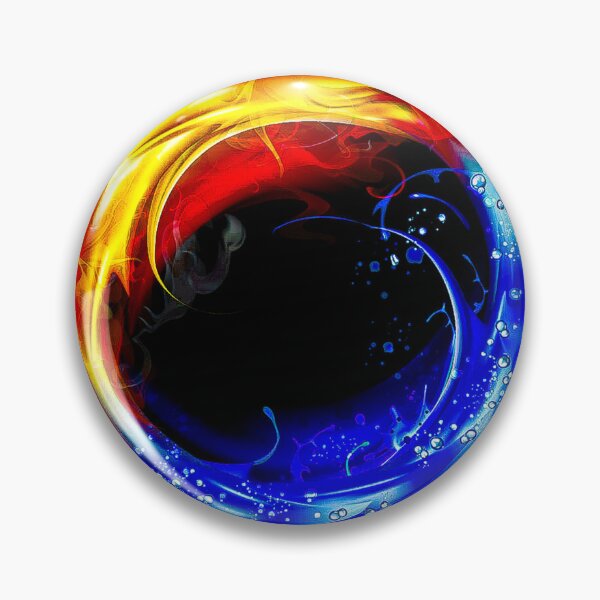 Item preview, Fire and Water 8K designed and sold by KuayStore.