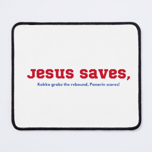 Item preview, Jesus Saves, Panarin Scores! designed and sold by BradburyWorx.