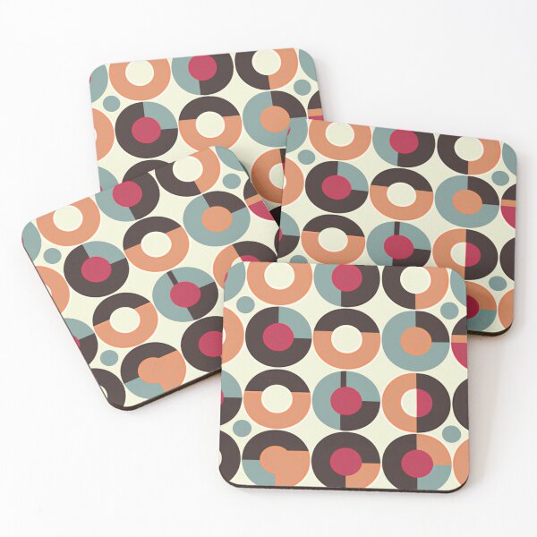 Item preview, Mid Century Style Circle Abstract designed and sold by pugmom4.