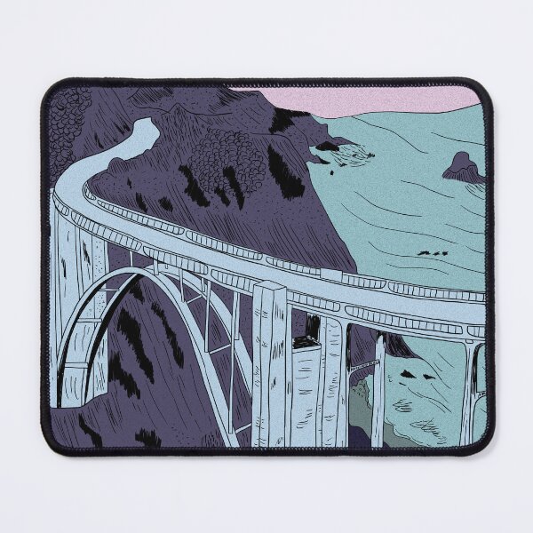 Item preview, Bixby Creek Bridge designed and sold by fernandaschalle.