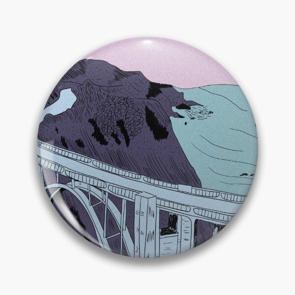 Item preview, Bixby Creek Bridge designed and sold by fernandaschalle.