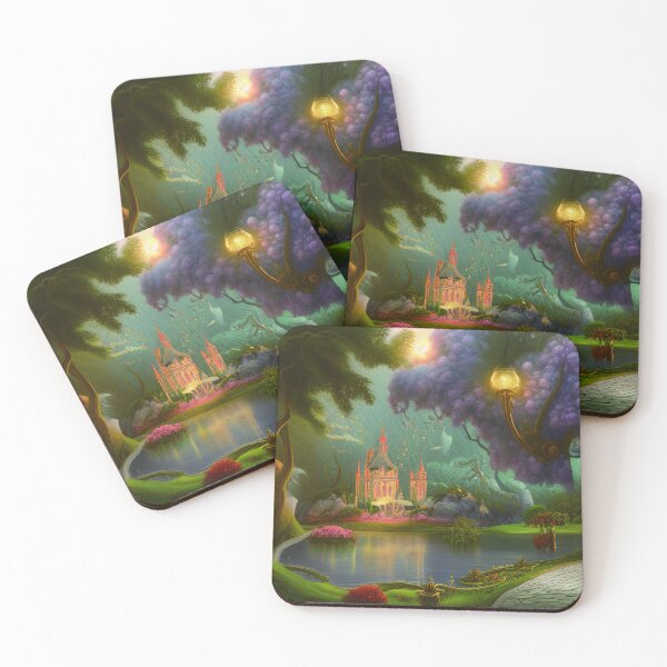 Item preview, Fantasy House In a Greenery Scene, Fantasy Cottagecore designed and sold by NatureFood.