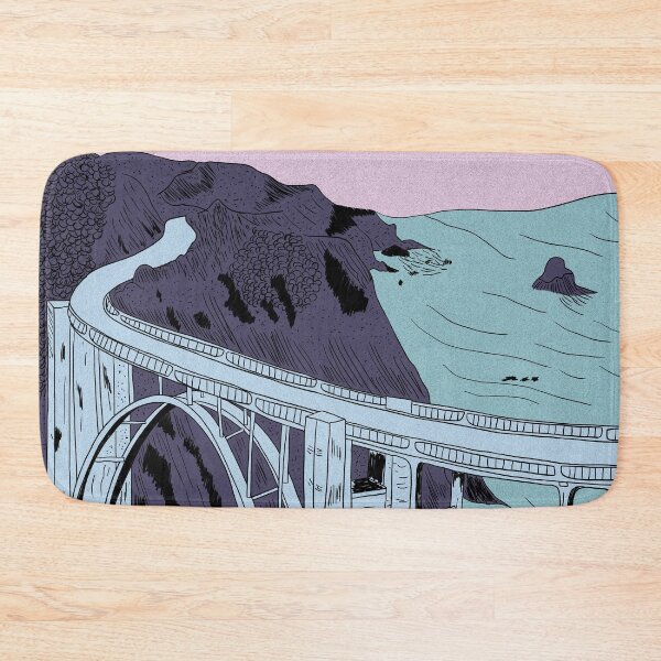 Item preview, Bixby Creek Bridge designed and sold by fernandaschalle.