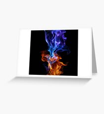 Good vs. Evil Greeting Card