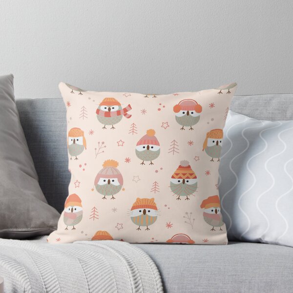 Item preview, Cute owls with wool hats colorful designed and sold by Muxune.