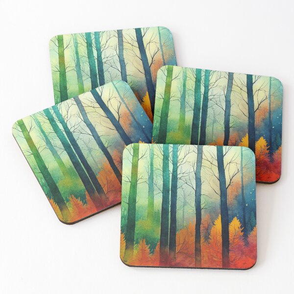 Item preview, Watercolor enchanted forest designed and sold by PM-Artistic.