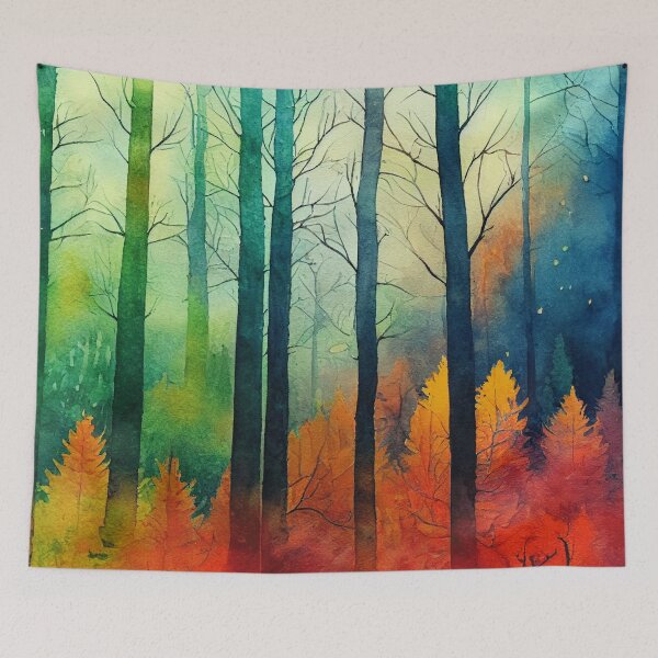 Item preview, Watercolor enchanted forest designed and sold by PM-Artistic.