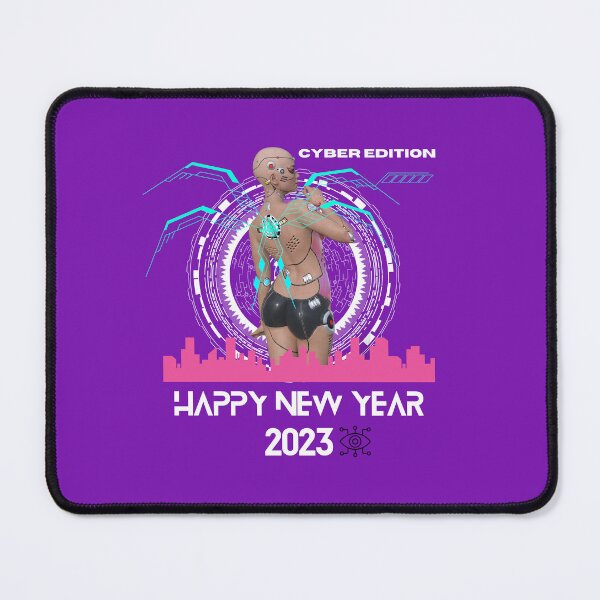 Item preview, Cyber girl on New Year's eve designed and sold by TNDshirts.