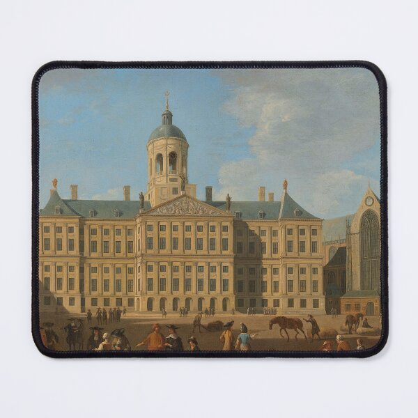 Item preview, The Town Hall on Dam Square, Amsterdam - Gerrit Berckheyde, 1693 designed and sold by 2Girls1Shirt.