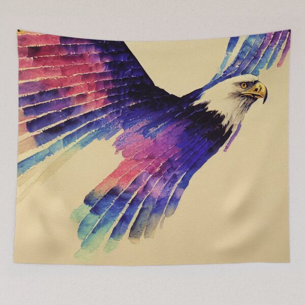 Item preview, Watercolor eagle designed and sold by PM-Artistic.