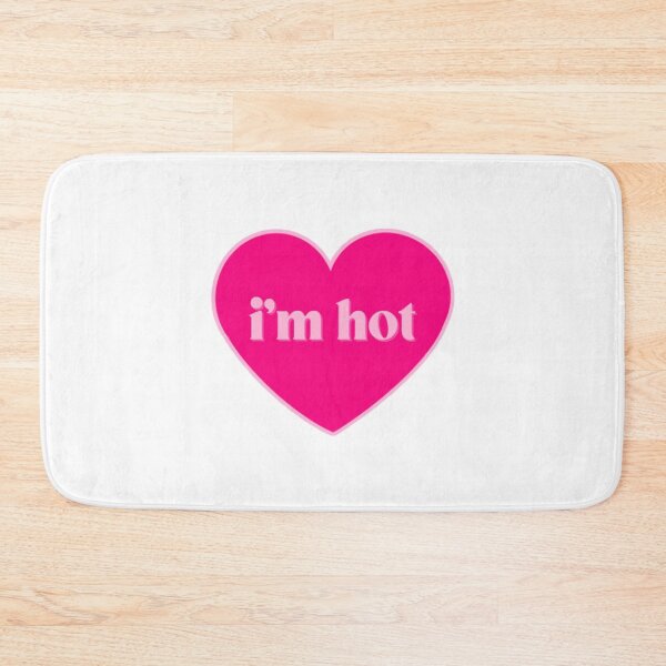 Item preview, Hot Pink I_m Hot Heart   designed and sold by aikomasuda.