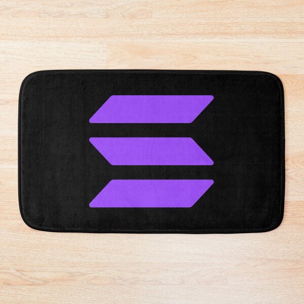 Item preview, Solana SOL Crypto Altcoin - Clean Purple Logo Variant #1 designed and sold by CryptoMoods.