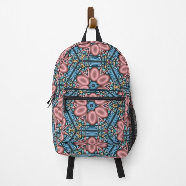 Item preview, Pink and Blue Tiled Flowers designed and sold by pinkal.