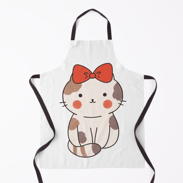Item preview, Adorable Cat with Ribbon designed and sold by animallovespace.