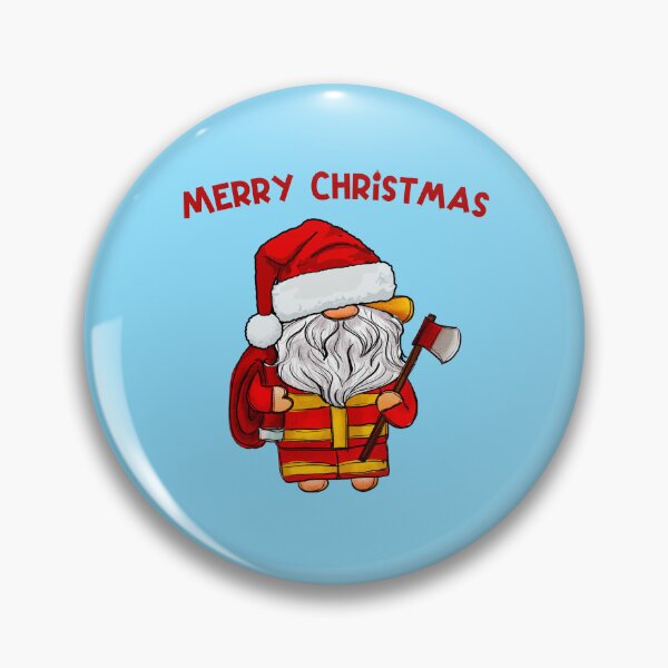 Item preview, Merry christmas firefighter designed and sold by HarriPaloma.