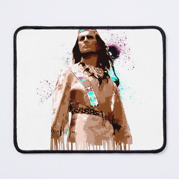Item preview, save winnetou, indian, feathers, winnetou, graffiti, painting designed and sold by theherbst131313.