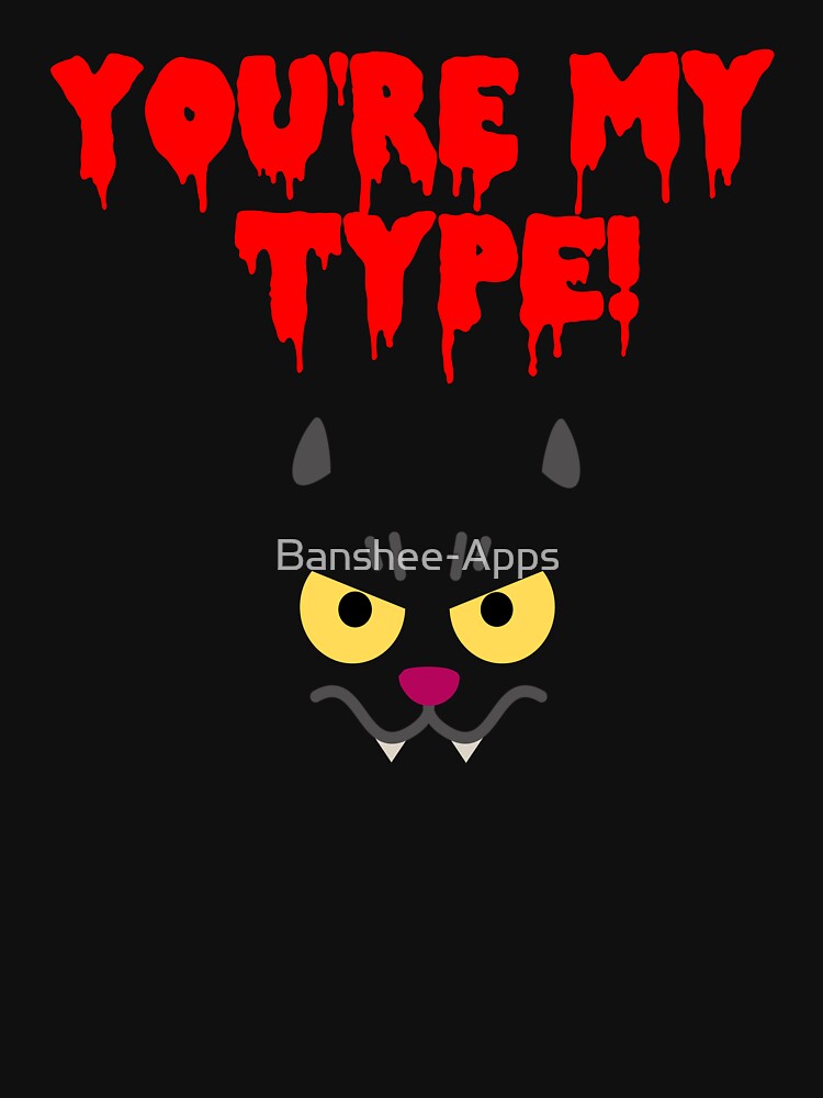 Funny Cat Vampire Design! by Banshee-Apps