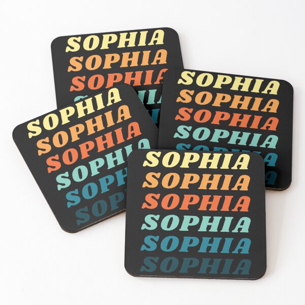 Aperçu de l'œuvre Sophia, répéter Sophia, nom Sophia, répéter la couleur créée et vendue par MokonoKokoro.