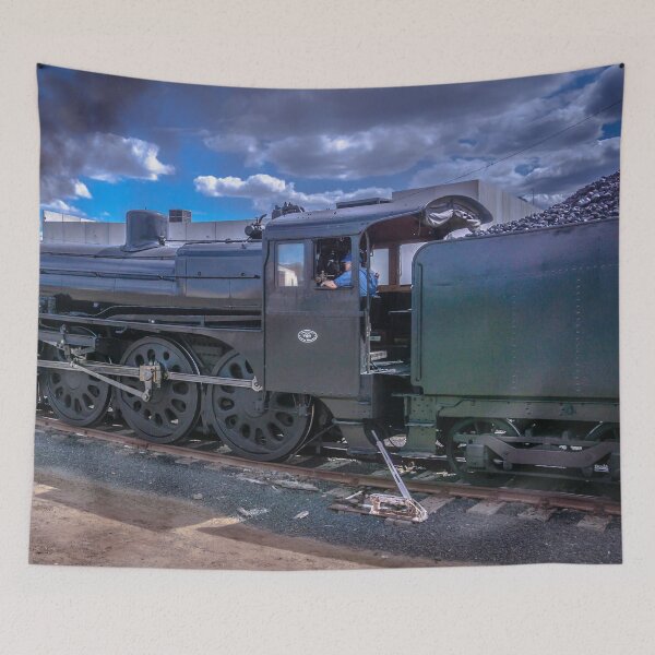 Item preview, Steam Train Engine visiting Echuca designed and sold by Steven Jodoin.