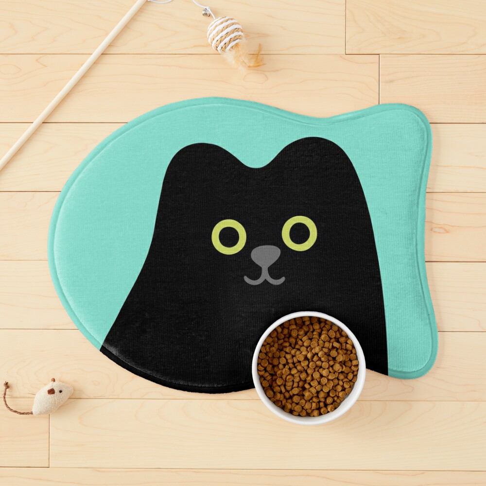 Cartoon Cats Pet Food Mat
