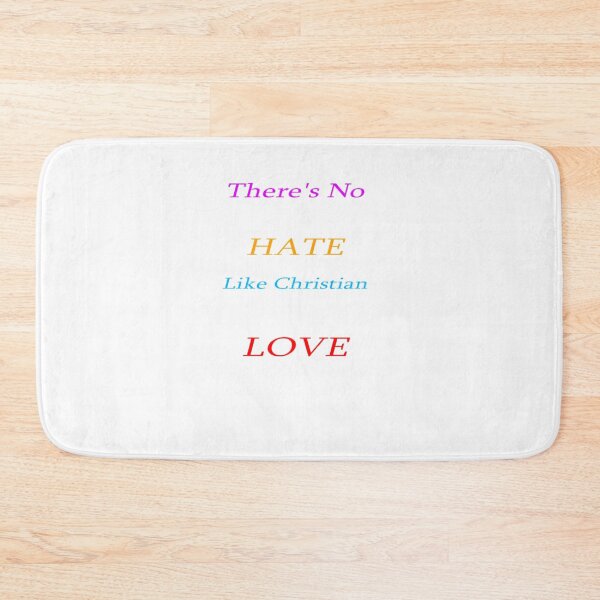 Item preview, There's no hate like Christian "Love" designed and sold by Ali ★★★★★.