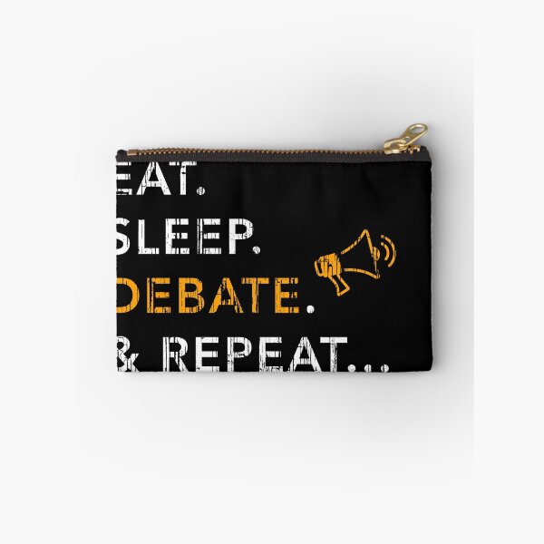Item preview, Eat. Sleep. Debate. Repeat. Awesome Classic Design designed and sold by WartonnoArt.