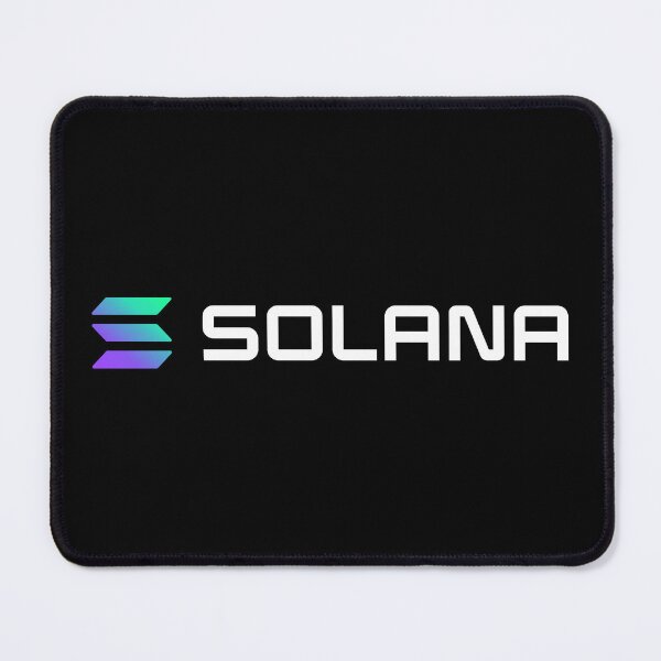 Item preview, Solana SOL Crypto Altcoin - Clean Horizontal Gradient Logo with White Text Logo designed and sold by CryptoMoods.
