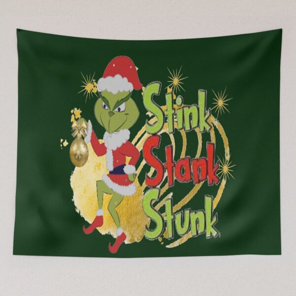 Item preview, Stink Stank Stunk, Grinch y Plaid Christmas, Navidad familiar creando recuerdos designed and sold by Adri Barnard.