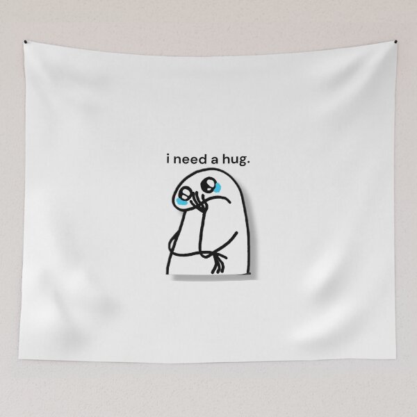 Item preview, Flork, i need a hug designed and sold by Nostalgia Zone.