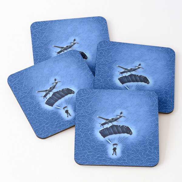 Item preview, Parachute Jump In Gemstone designed and sold by Fearless-Fox.