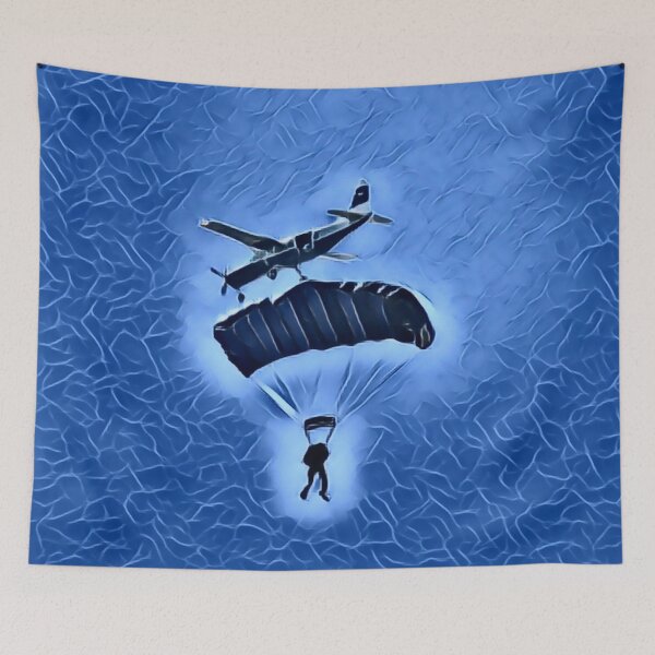 Item preview, Parachute Jump In Gemstone designed and sold by Fearless-Fox.