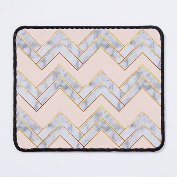 Item preview, Art Deco Chevron Pink and Marble designed and sold by miavaldez.