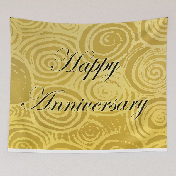 Item preview, Anniversary Swirls Gold designed and sold by blakcirclegirl.