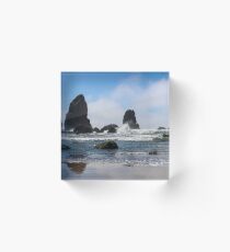 ROCKY WAVES Acrylic Block