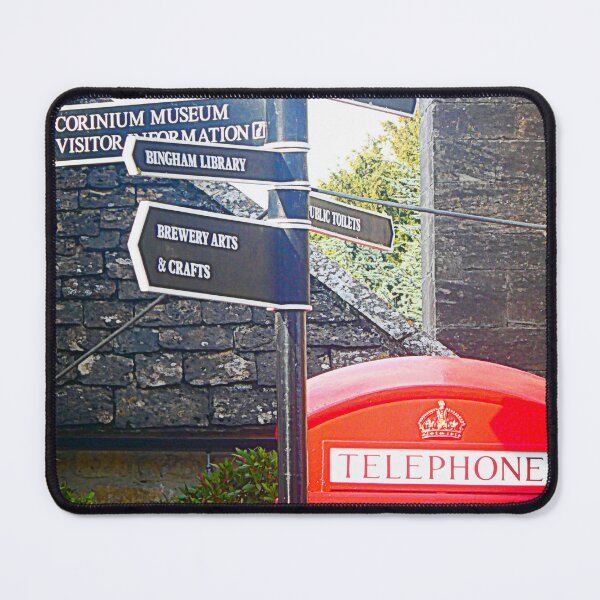Item preview, Cirencester phone box and directions designed and sold by angel1.
