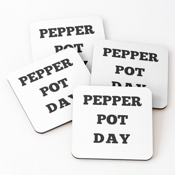 Item preview, Pepper Pot Day designed and sold by OneDayCollected.