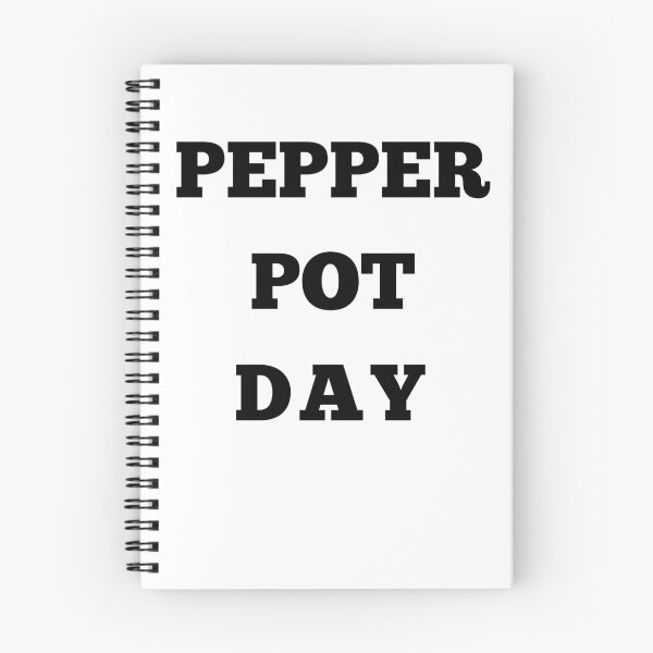 Item preview, Pepper Pot Day designed and sold by OneDayCollected.