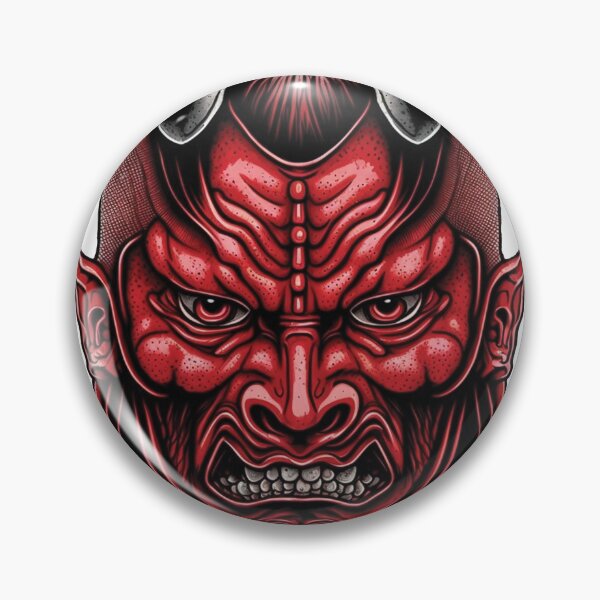 Item preview, Samurai Demon Mask designed and sold by Abadon96.