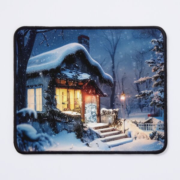 Item preview, Christmas cottage designed and sold by AiSeasonalGifts.