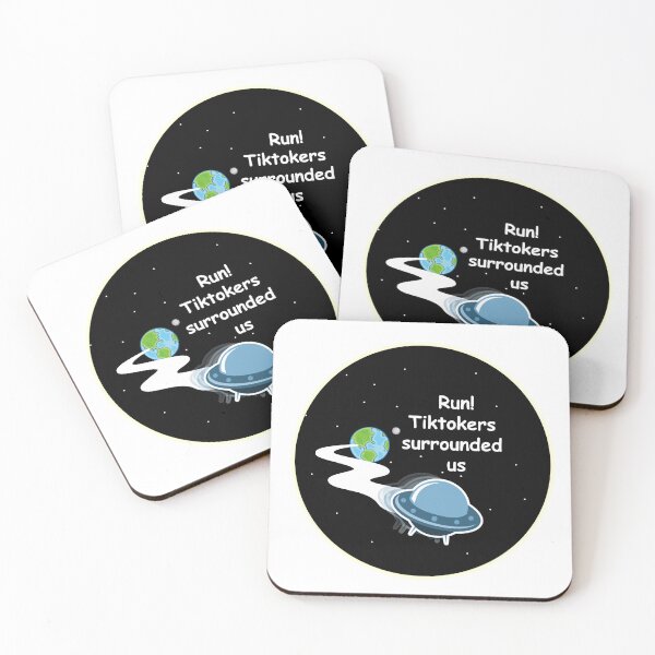 Item preview, Aliens are Running Away designed and sold by Gulyabani.