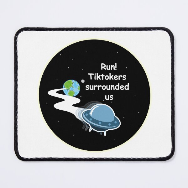 Item preview, Aliens are Running Away designed and sold by Gulyabani.